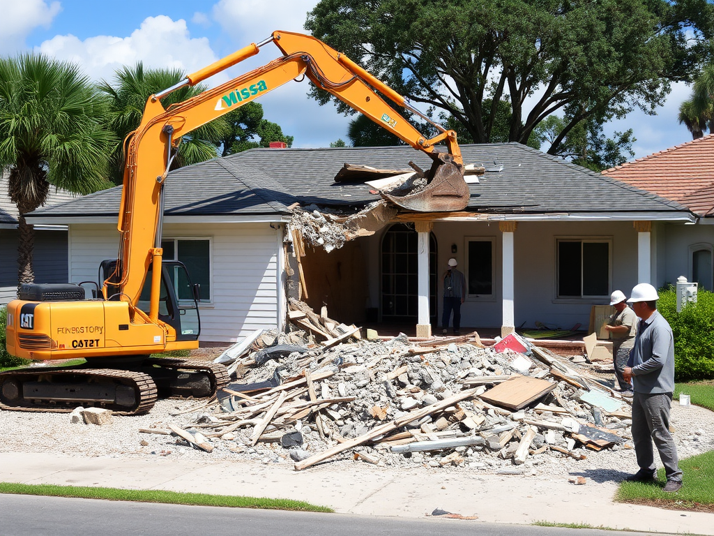 Demolition - Tampa Land Prep professional services