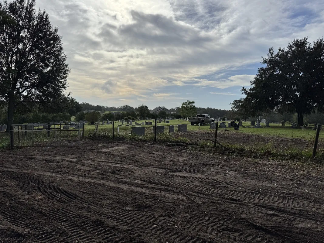 Site preparation for new construction